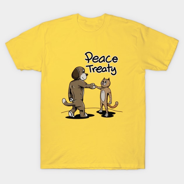 Peace Treaty T-Shirt by Burgos